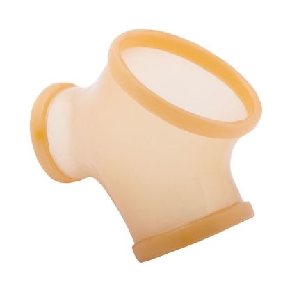 Toylie Gil: Latex-Penishülle mit Penis-/Hodenring, transparent Toylie Gil: Latex-Penishülle mit Penis-/Hodenring, transparent