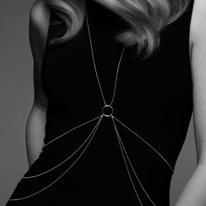 Bijoux Indiscrets The Magnifique: 8-Shape Körperkette, silber Bijoux Indiscrets The Magnifique: 8-Shape Körperkette, silber