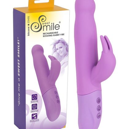 Sweet Smile Rotating Rabbit: Bunnyvibrator, lila Sweet Smile Rotating Rabbit: Bunnyvibrator, lila