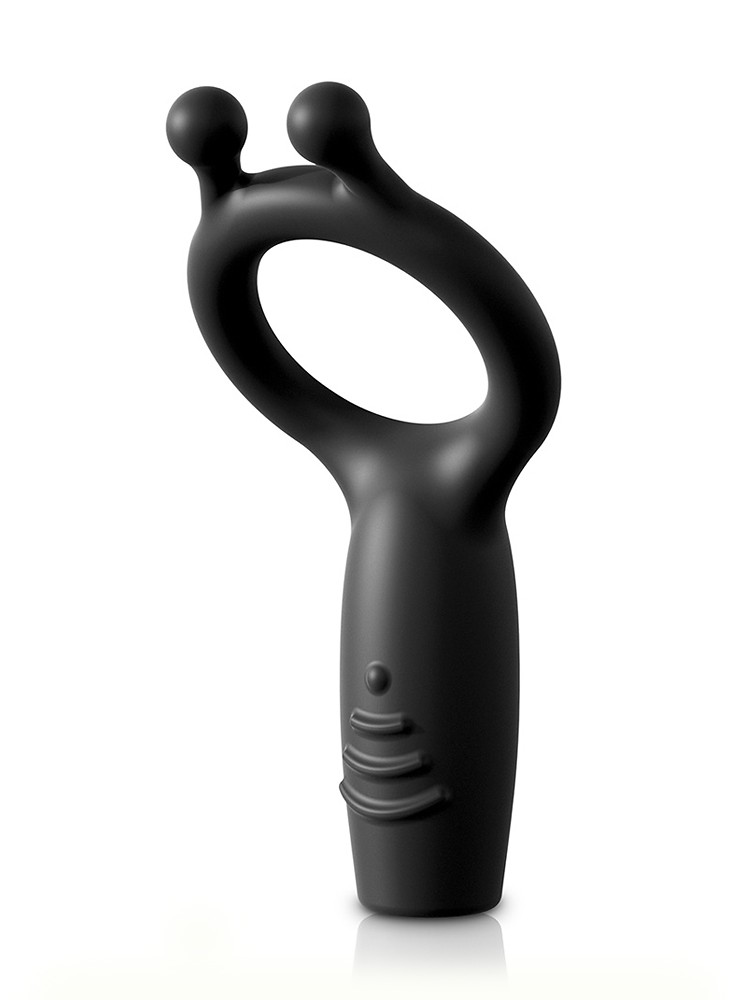 Sir Richards Control: Vibro-Penisring, schwarz