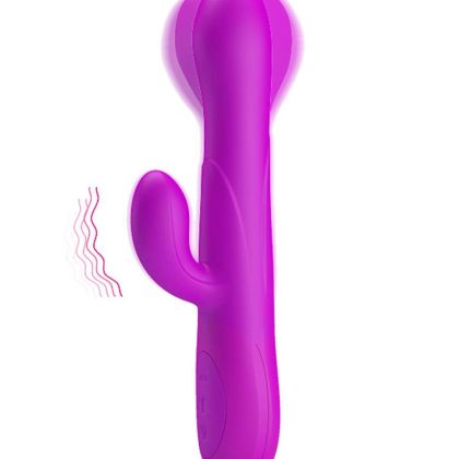 Pretty Love Douglas: Pump-Bunnyvibrator, lila Pretty Love Douglas: Pump-Bunnyvibrator, lila