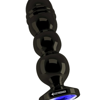 Electro Shock Bold Butt Plug: Elektro-Analplug, grau Electro Shock Bold Butt Plug: Elektro-Analplug, grau