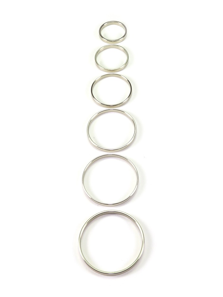 Edelstahl-Penisring, 5mm breit (55mm)