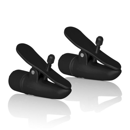 Nipplettes: Vibro-Nippelklemmen, schwarz Nipplettes: Vibro-Nippelklemmen, schwarz