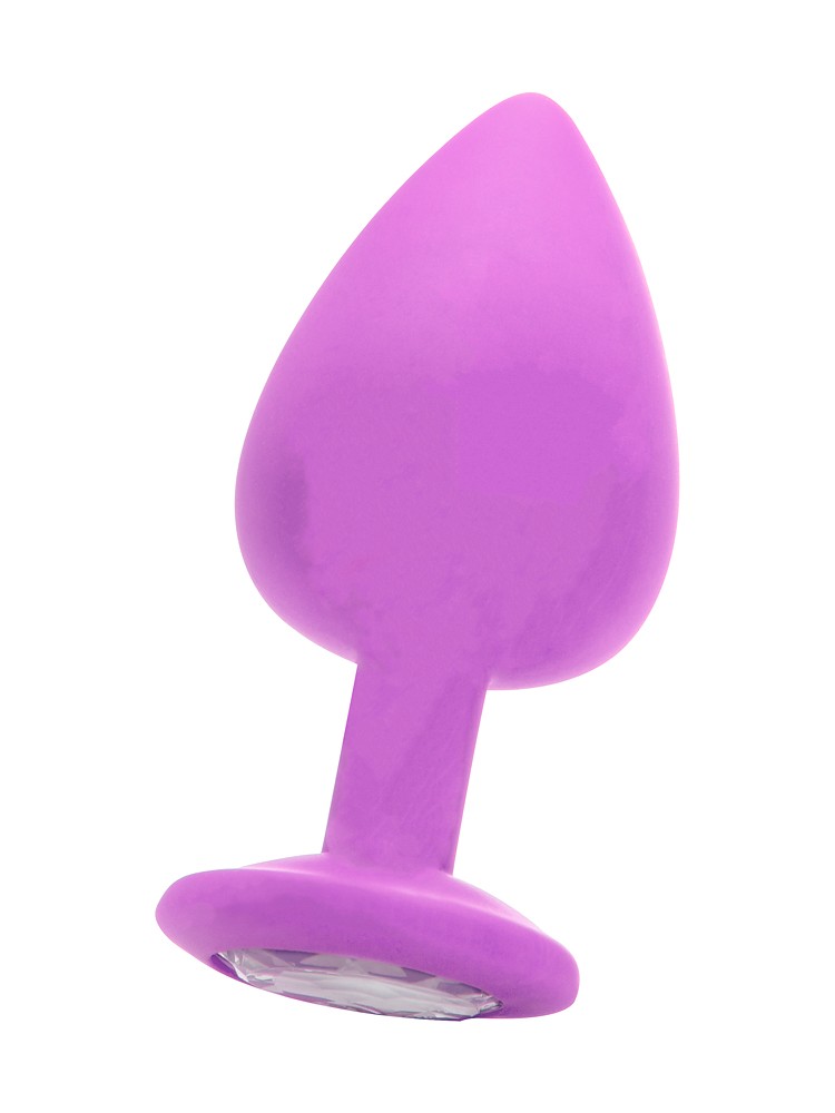 Ouch! Extra Large Diamond Butt Plug: Analplug mit Kristall, lila