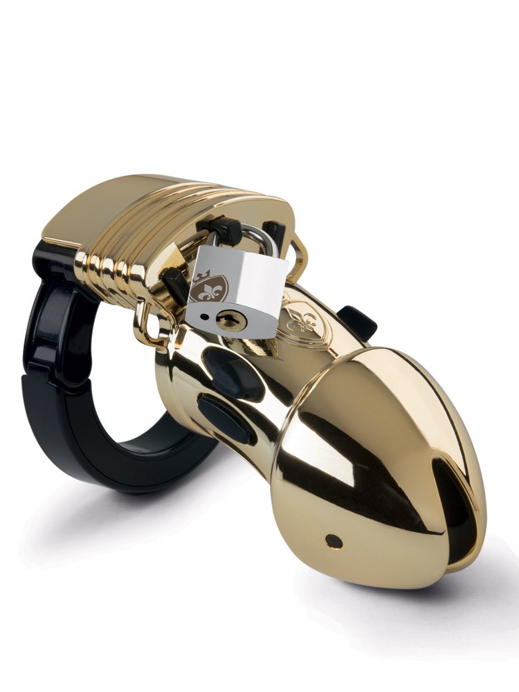 Mystim Pubic Enemy No 1 Gold Edition: Elektro-Keuschheitskäfig