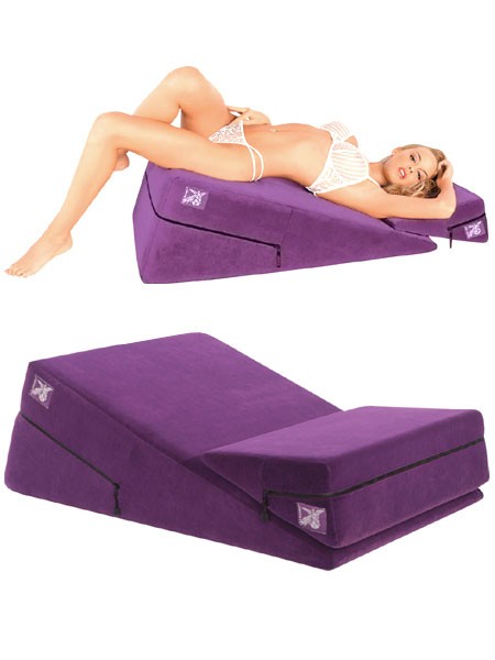 Liberator Wedge & Ramp: Liebeskissen-Kombi, violett