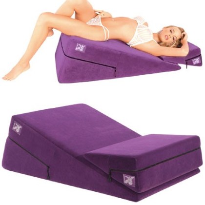 Liberator Wedge & Ramp: Liebeskissen-Kombi, violett Liberator Wedge & Ramp: Liebeskissen-Kombi, violett