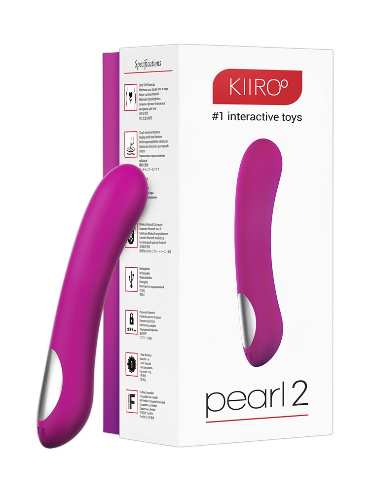 Kiiroo Pearl 2: Vibrator, lila