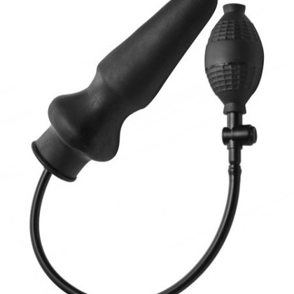 Master Series Expand XL Inflatable Anal Plug: Analplug mit Pumpe, schwarz Master Series Expand XL Inflatable Anal Plug: Analplug mit Pumpe, schwarz