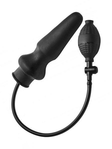Master Series Expand XL Inflatable Anal Plug: Analplug mit Pumpe, schwarz