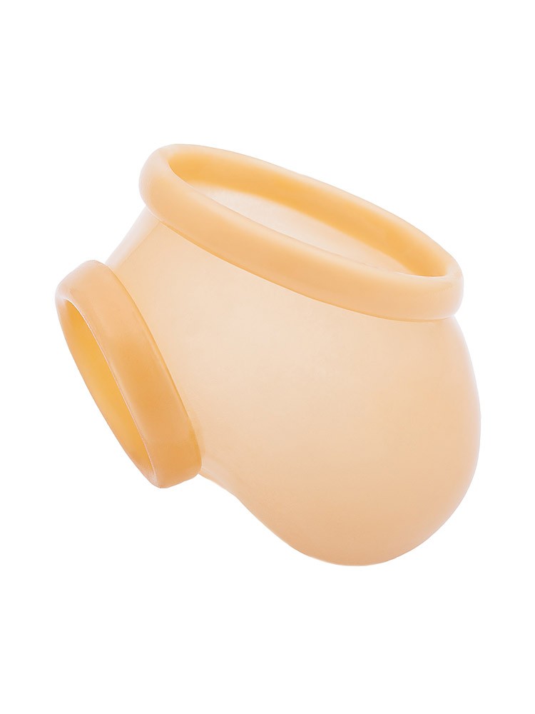 Toylie Ben: Latex-Hodenhülle, transparent