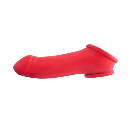 Toylie Erik: Latex-Penishülle, rot Toylie Erik: Latex-Penishülle, rot