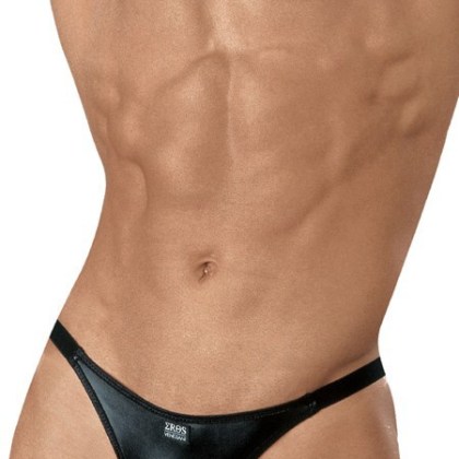 Eros Veneziani: Stringtanga, schwarz (M/L) Eros Veneziani: Stringtanga, schwarz (M/L)