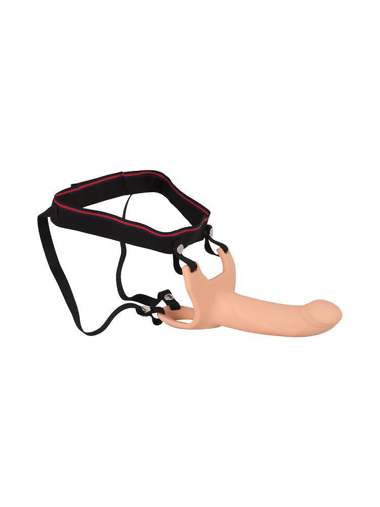 Strap-On Silicone Sleeve large: Penishülle (+6cm Verlängerung), haut