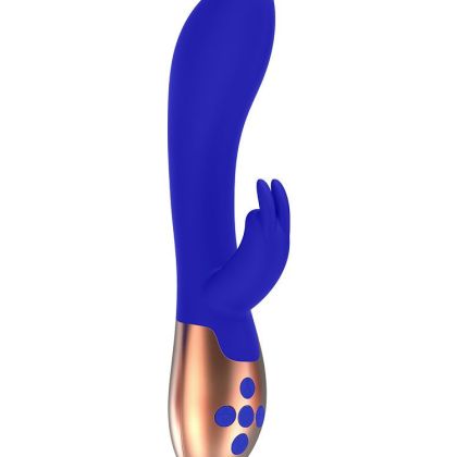 Elegance Opulent: Bunny-Vibrator mit Wärmefunktion, blau Elegance Opulent: Bunny-Vibrator mit Wärmefunktion, blau