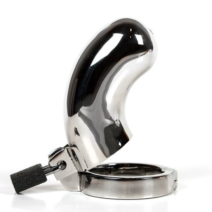 Male Chastity Device Piss Tube: Edelstahl Peniskäfig Male Chastity Device Piss Tube: Edelstahl Peniskäfig