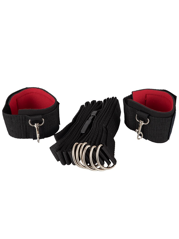 Bett-Fesseln, 3teilig