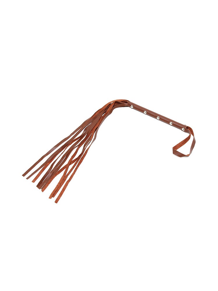 Leder-Peitsche, braun