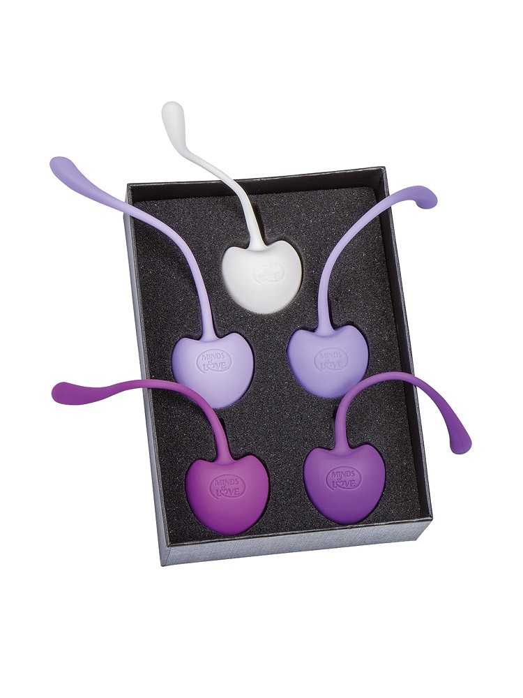 Minds Of Love Train Balls Gym Set: Liebeskugel-Set, lila