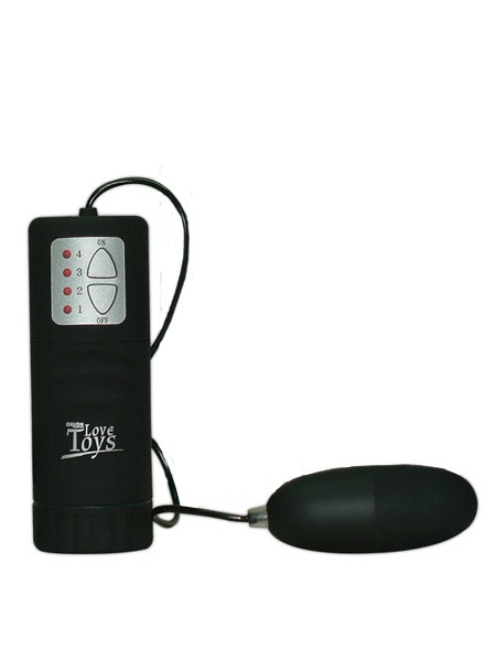 Velvet Black Bullet: Vibro Ei, schwarz