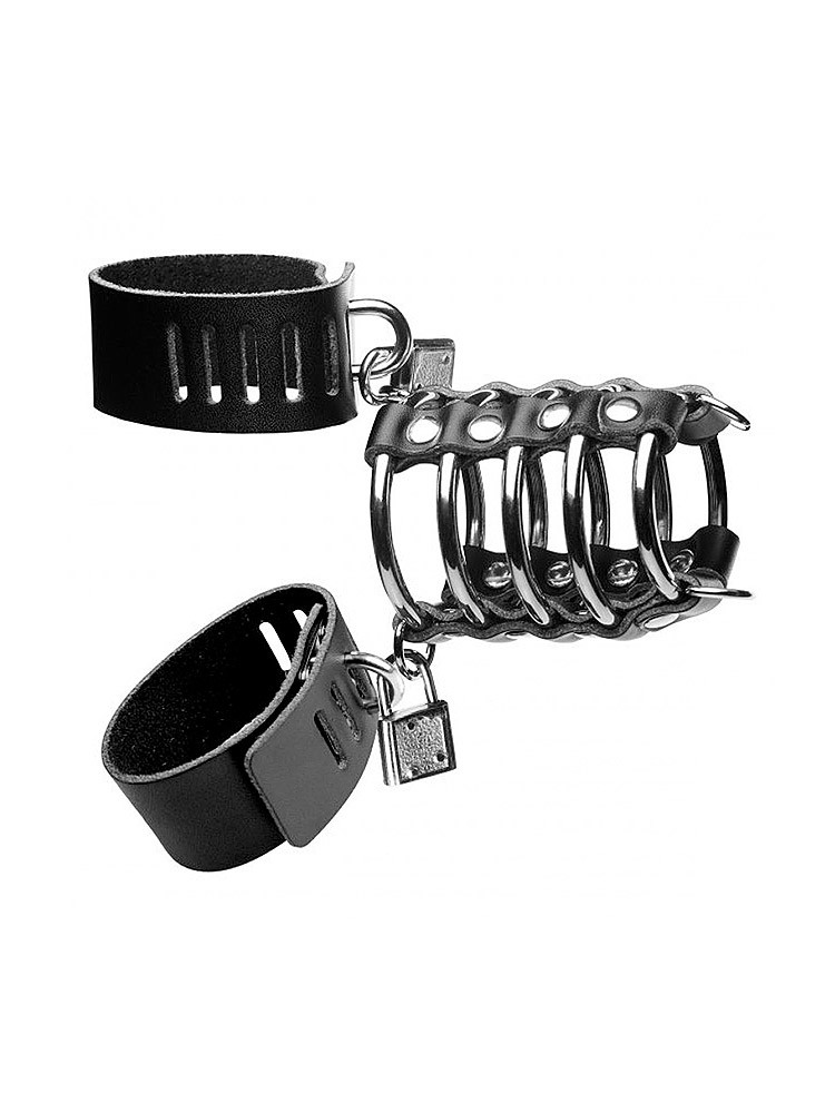 Strict Gates of Hell: Keuschheitskäfig, schwarz/metall