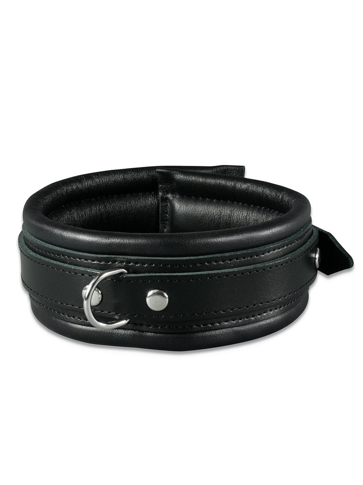 Xx-DreamsToys: Leder-Halsfessel, schwarz