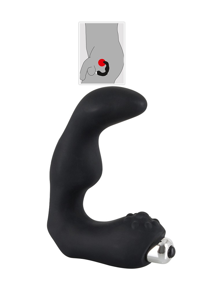 Rebel Prostate Vibe: Prostata-Vibrator, schwarz
