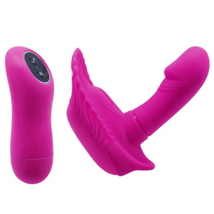 Pretty Love Fancy Clamshell: Mini-Vibrator mit Fernbedienung, lila Pretty Love Fancy Clamshell: Mini-Vibrator mit Fernbedienung, lila
