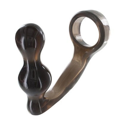 Power Plug & Penisring: Penisring mit Analplug, smoke Power Plug & Penisring: Penisring mit Analplug, smoke