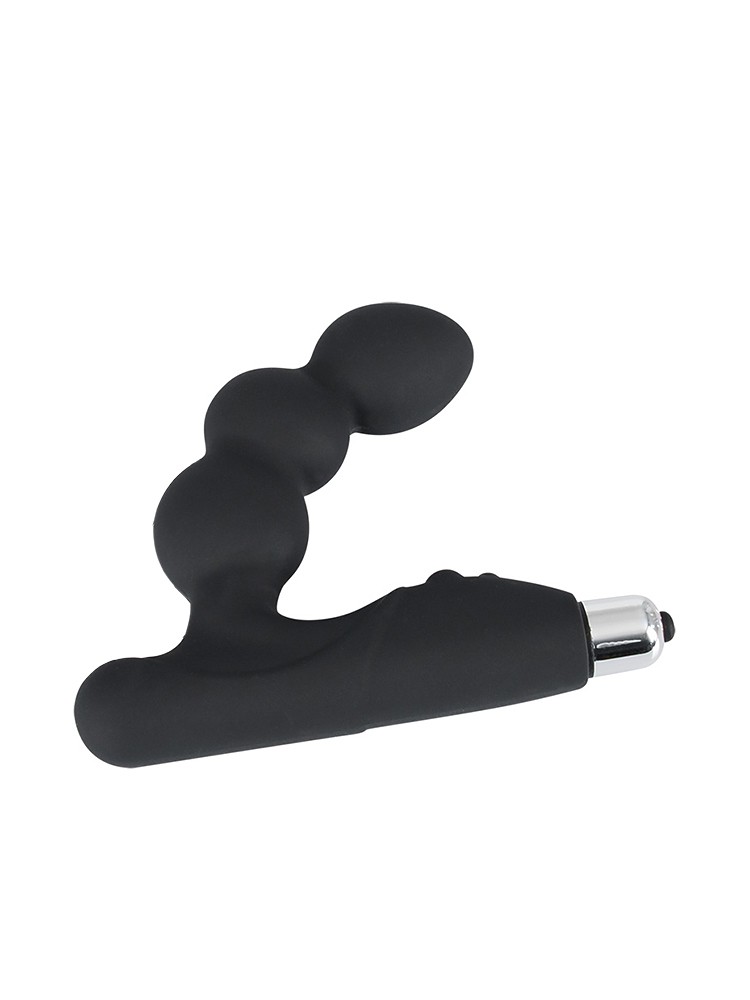 Rebel Bead-shaped Vibe: Prostata-Vibrator schwarz