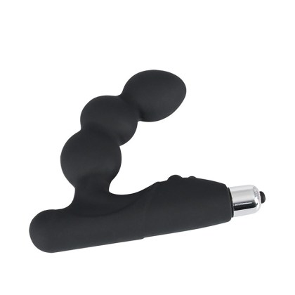 Rebel Bead-shaped Vibe: Prostata-Vibrator schwarz Rebel Bead-shaped Vibe: Prostata-Vibrator schwarz