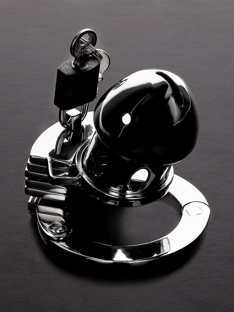 Triune The Prison Bird: Edelstahl-Peniskäfig