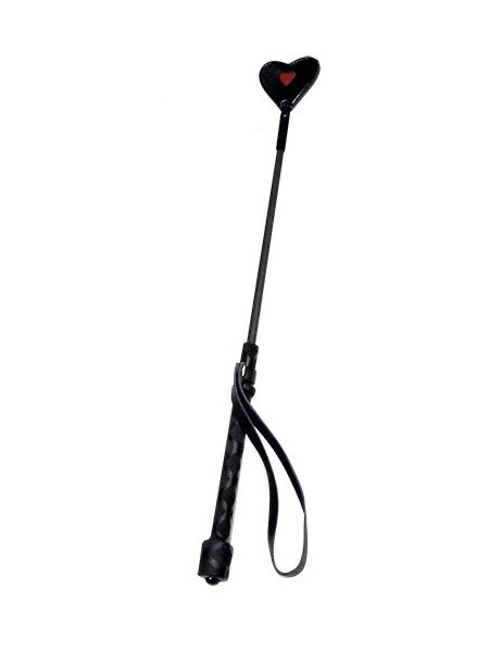 Bad Kitty Gerte mit Herzspitze, schwarz/rot