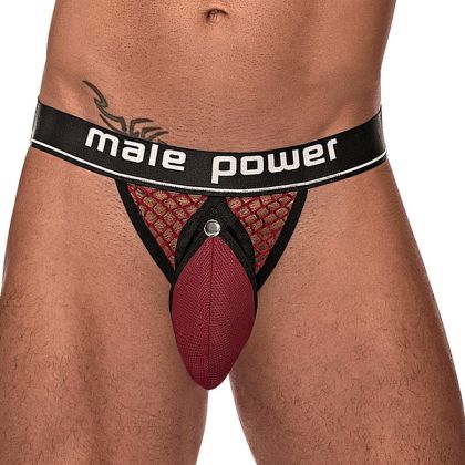 Male Power Cock Pit: Ring Jock, burgundy (L/XL) Male Power Cock Pit: Ring Jock, burgundy (L/XL)