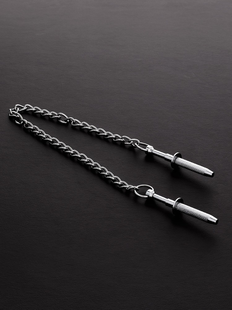 Triune Nipple Grabber: Edelstahl-Nippelgreifer mit Kette