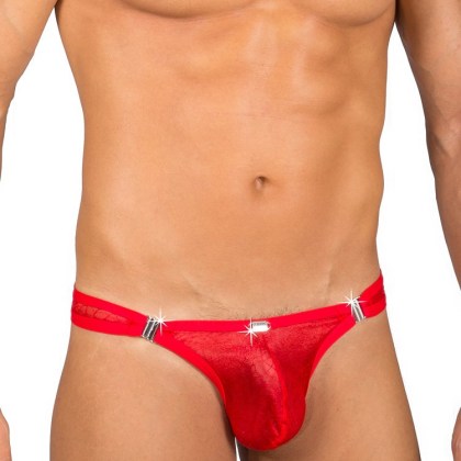 Eros Veneziani Bernardo: Clickstring, rot (S/M) Eros Veneziani Bernardo: Clickstring, rot (S/M)