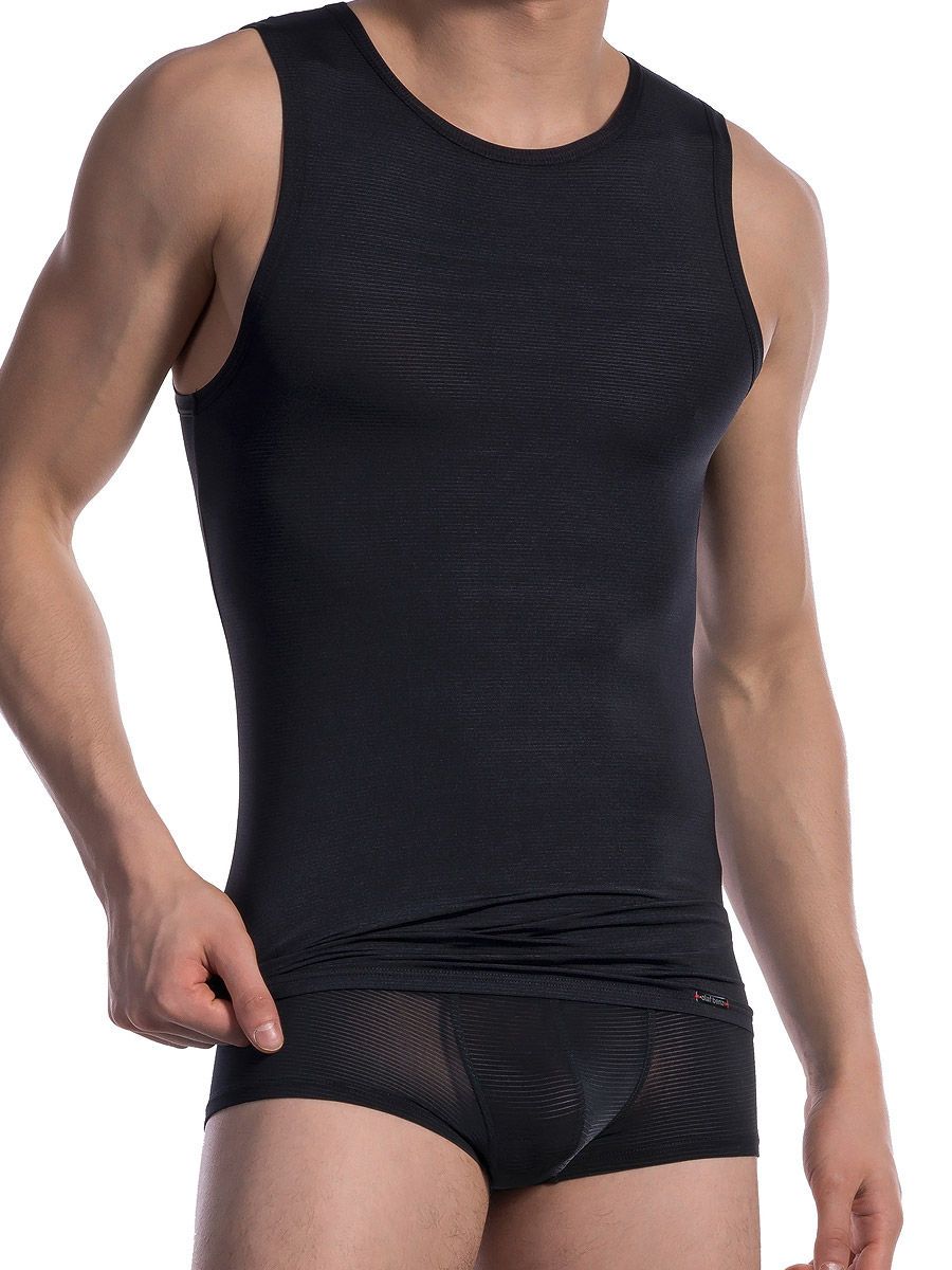 Olaf Benz RED1201: Tanktop, schwarz (XXL)