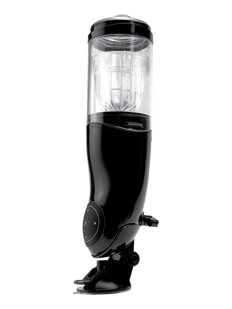 Mega-Bator Ass: Masturbator, schwarz/transparent