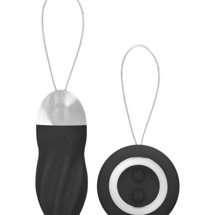 Simplicity George: Vibro-Ei mit Fernbedienung, schwarz Simplicity George: Vibro-Ei mit Fernbedienung, schwarz