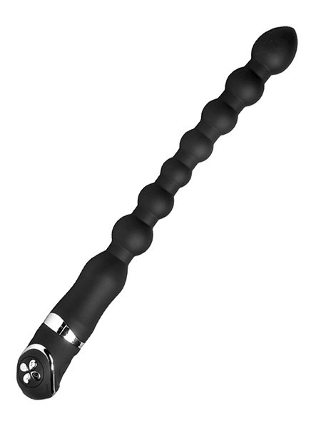 Master Series Scepter Vibrating Penetrator: Analvibrator, schwarz
