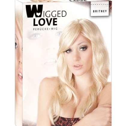 Perücke: Britney, blond Perücke: Britney, blond