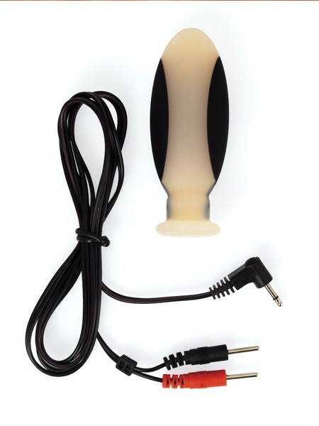 Elektro-Sex: Silikondildo (klein), bipolar