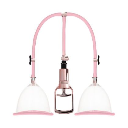 Pumped Breast Pump Set M: Brustpumpe, rosa/roségold Pumped Breast Pump Set M: Brustpumpe, rosa/roségold