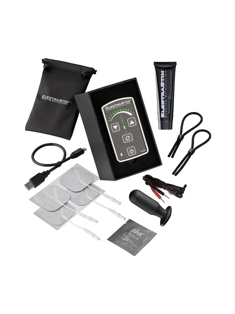 ElectraStim Flick Multi-Pack: Elektro-Set, schwarz/silber