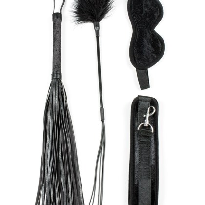 Bad Kitty: Samt-Fesselset, schwarz Bad Kitty: Samt-Fesselset, schwarz