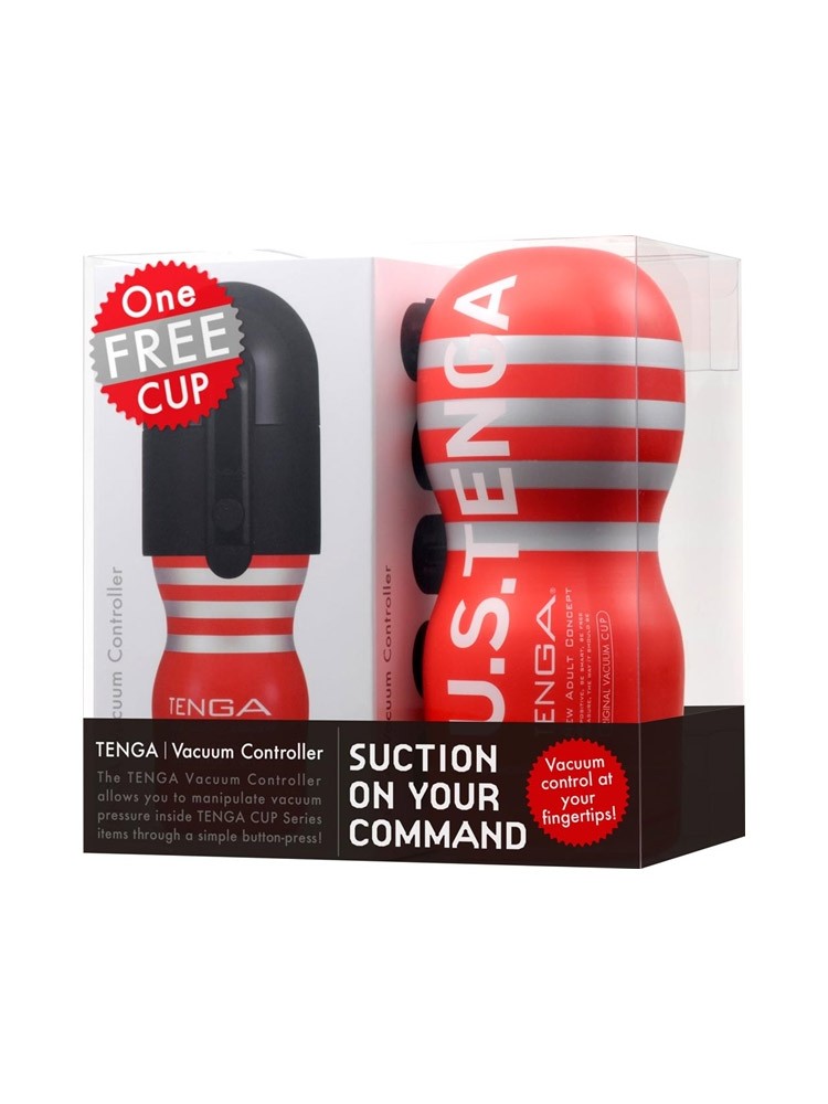 Tenga Ultra Deep Throat Cup und Vacuum Controller: Masturbatoren-Set