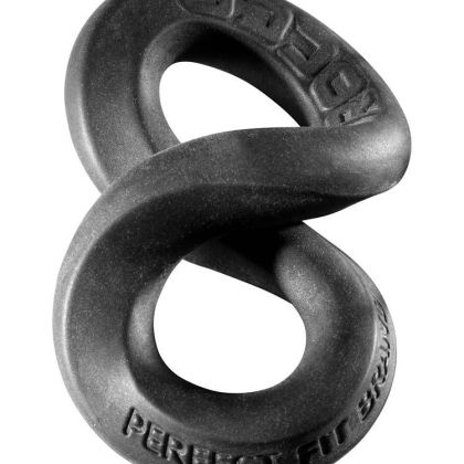 Perfect Fit The Rocco 3-Way XL Wrap Ring: Penis-/Hodenring, schwarz Perfect Fit The Rocco 3-Way XL Wrap Ring: Penis-/Hodenring, schwarz