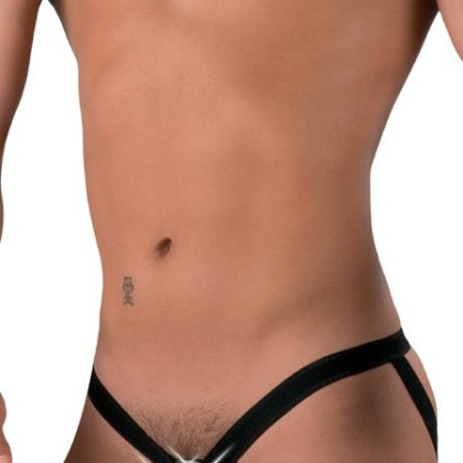 Eros Veneziani: Funktionsjock, schwarz (M/L) Eros Veneziani: Funktionsjock, schwarz (M/L)