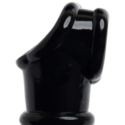 Oxballs Powersling: Penisring und Hodenstretcher, schwarz Oxballs Powersling: Penisring und Hodenstretcher, schwarz